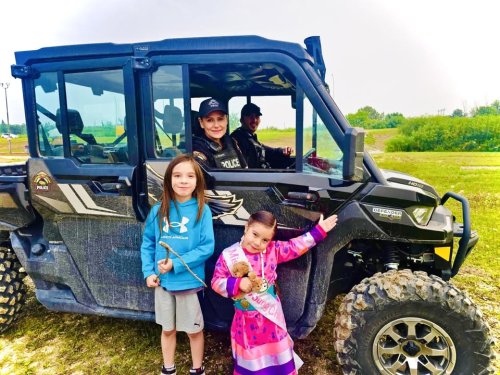 Photo post from Manitoba First Nations Police Service.