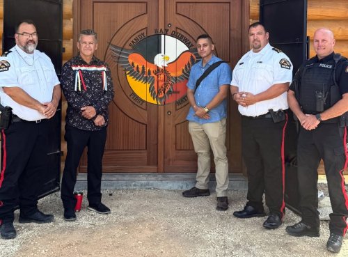 Photo post from Manitoba First Nations Police Service.