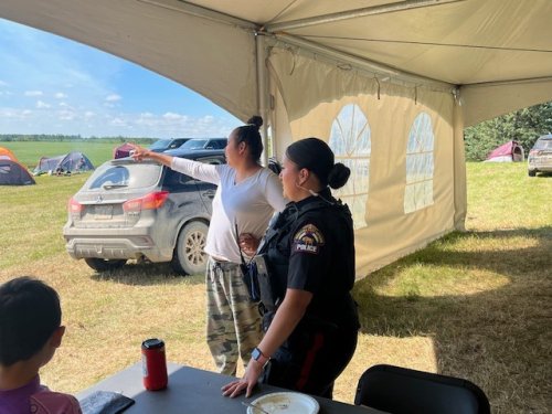 Carousel post from Manitoba First Nations Police Service.