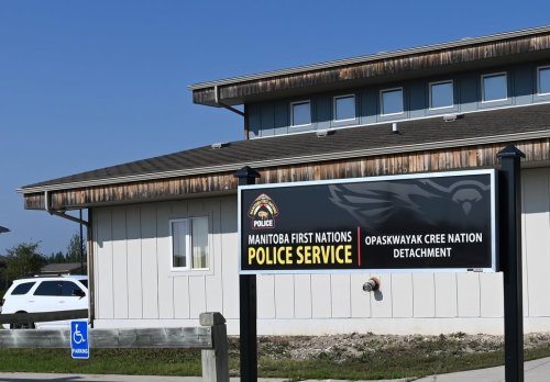 Photo post from Manitoba First Nations Police Service.
