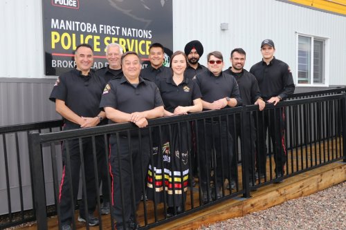 Photo post from Manitoba First Nations Police Service.