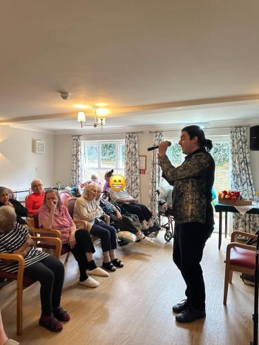 Carousel post from Amberley Lodge Care Home.