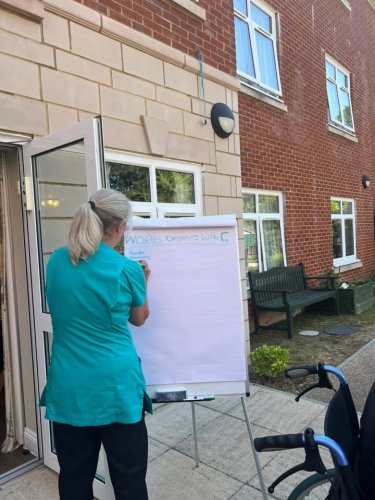 Carousel post from Carpathia Grange Care Home.