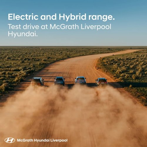 Carousel post from McGrath Hyundai Liverpool.