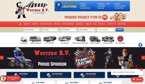 Photo post from Western RV Country.