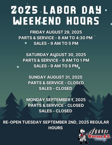 Photo post from Western RV Country.