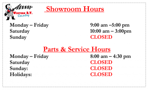 Photo post from Western RV Country.