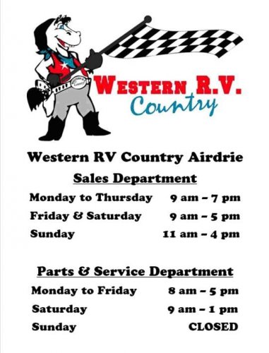 Photo post from Western RV Country.