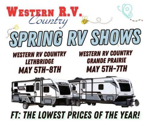 Carousel post from Western RV Country.