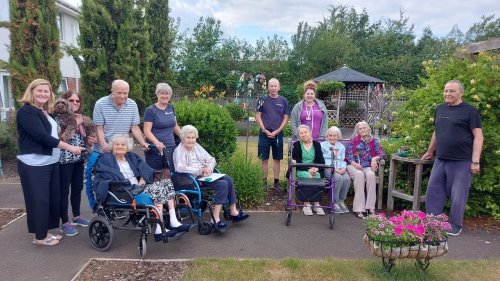 Carousel post from Glastonbury Court Care Home.