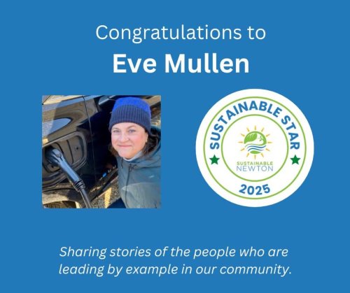 Photo post from Sustainable Newton.