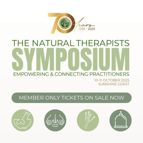 Photo post from Australian Natural Therapists Association.
