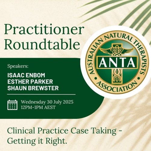 Photo post from Australian Natural Therapists Association.