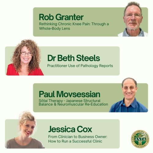 Photo post from Australian Natural Therapists Association.