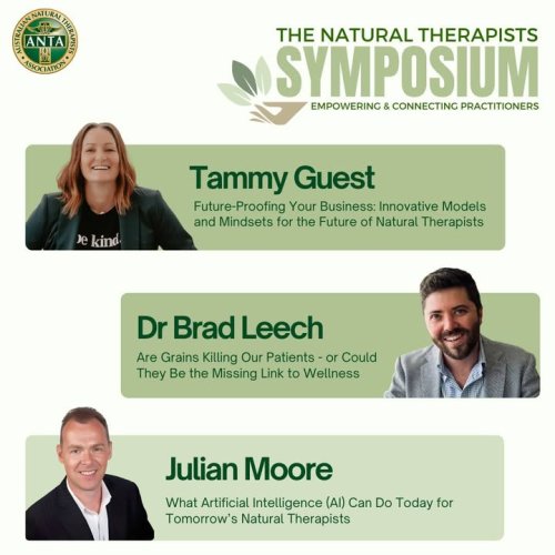 Photo post from Australian Natural Therapists Association.