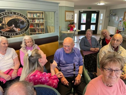 Carousel post from Cleves Place Care Home.