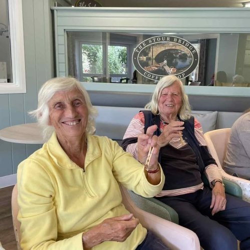 Carousel post from Cleves Place Care Home.
