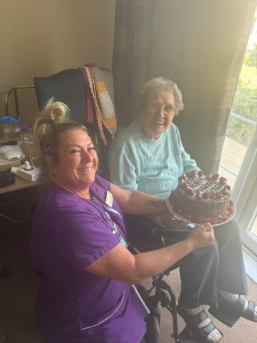 Carousel post from Silversprings Care Home.