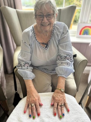 Carousel post from Silversprings Care Home.