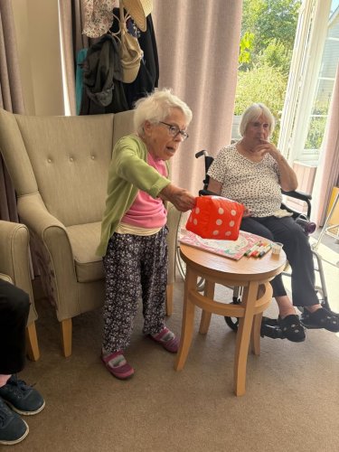 Carousel post from Silversprings Care Home.