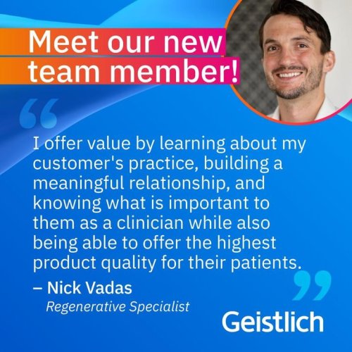 Photo post from Geistlich Biomaterials - North America.