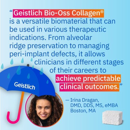 Photo post from Geistlich Biomaterials - North America.