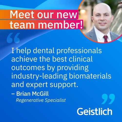 Photo post from Geistlich Biomaterials - North America.