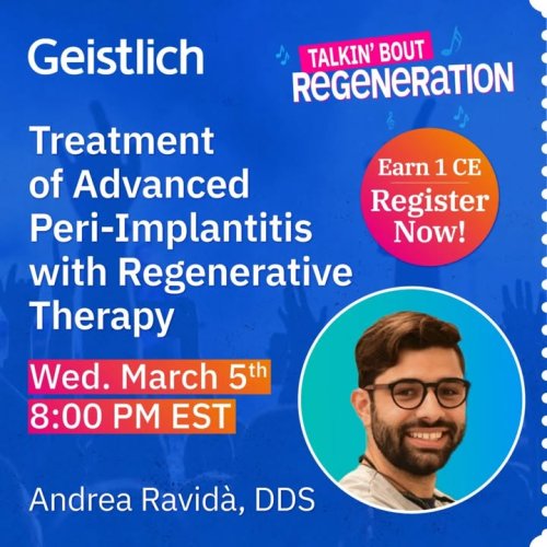 Photo post from Geistlich Biomaterials - North America.