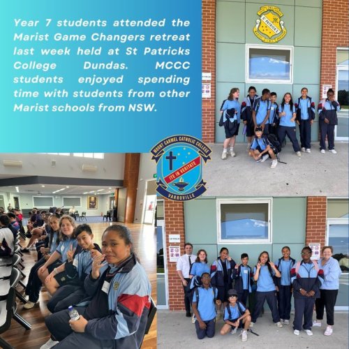 Photo post from Mount Carmel Catholic College, Varroville.