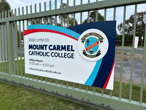 Photo post from Mount Carmel Catholic College, Varroville.