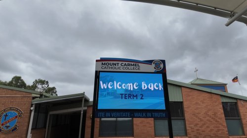 Carousel post from Mount Carmel Catholic College, Varroville.