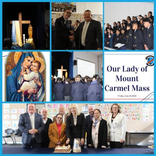 Photo post from Mount Carmel Catholic College, Varroville.