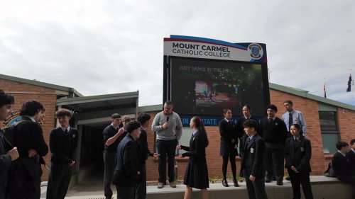 Video post from Mount Carmel Catholic College, Varroville.