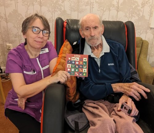 Carousel post from Brook Court Care Home.