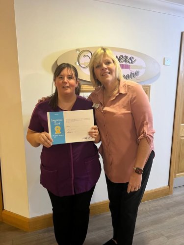 Photo post from Brook Court Care Home.