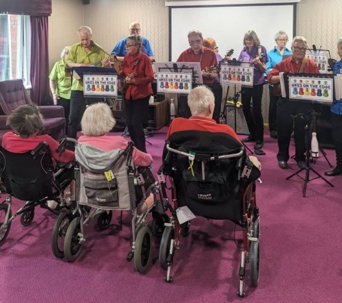 Carousel post from Brook Court Care Home.