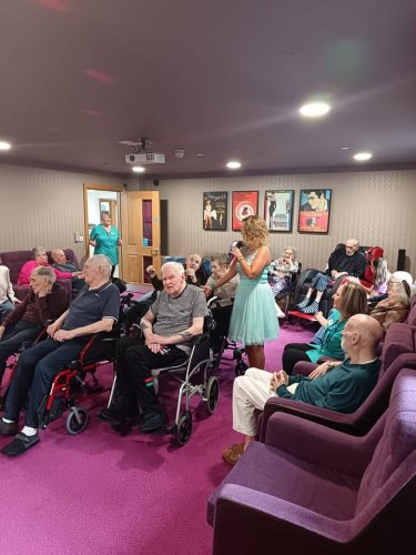 Carousel post from Brook Court Care Home.