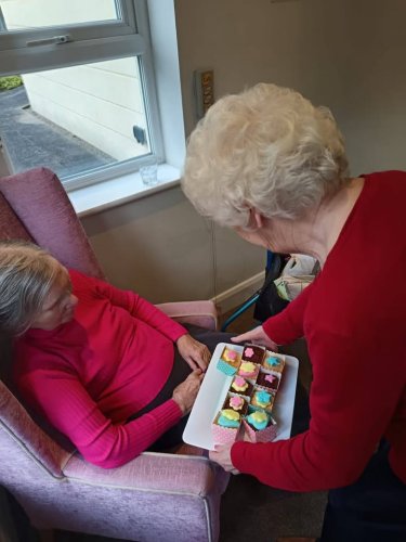 Carousel post from Brook Court Care Home.
