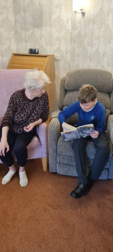Carousel post from Brook Court Care Home.