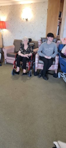 Carousel post from Brook Court Care Home.