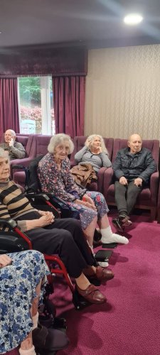 Carousel post from Brook Court Care Home.