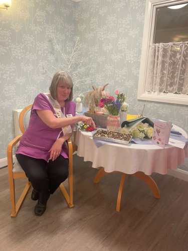 Carousel post from Brook Court Care Home.