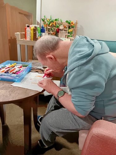 Carousel post from Brook Court Care Home.