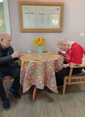 Carousel post from Brook Court Care Home.
