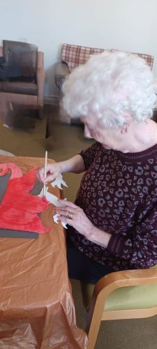 Carousel post from Brook Court Care Home.