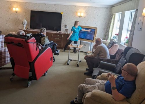 Photo post from Brook Court Care Home.