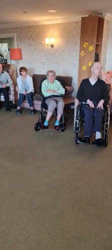 Carousel post from Brook Court Care Home.