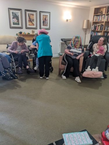 Carousel post from Brook Court Care Home.