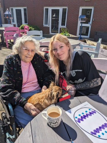 Carousel post from Brook Court Care Home.