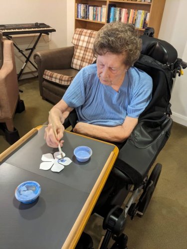 Carousel post from Brook Court Care Home.